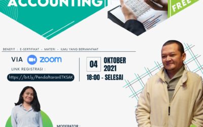 Evening Talk #2 : “Green Accounting” akan Diadakan Senin, 4 Oktober 2021
