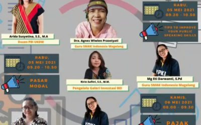 WEBINAR Universitas Kristen Duta Wacana bersama SMA Kristen Indonesia Magelang