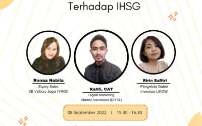 IG Live 08 September 2022 Tema: Implikasi Kenaikan Harga BBM terhadap IHSG.